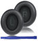 Adhiper Replacement Ear Pads for Anker Space Q45 Headphones, Ear Cushions for Soundcore by Anker Space Q45 Adaptive Noise Cancelling Headphones,with Buckle, Soft Protein Leather, Memory Foam(Black)