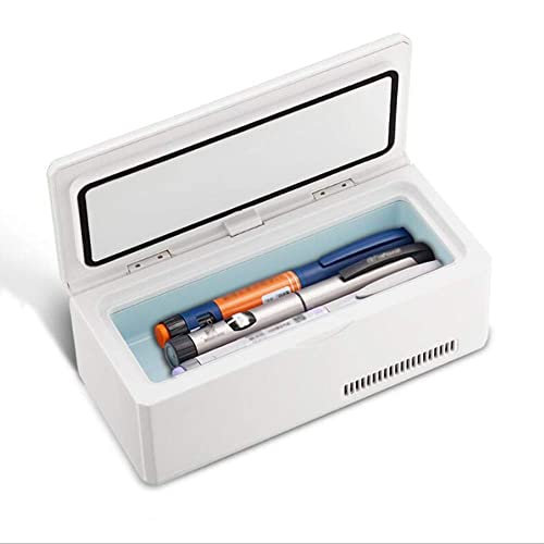 Enfriador Eléctrico para Insulina - Nevera Portátil para Medicamentos en Viajes - Refrigerador del Coche y Hogar - Mini Nevera, 2-18 °C