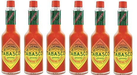 Tabasco Habanero Hot Sauce 57ml - 6er Pack