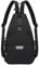 MOSISO Sling Rucksack Reisen Wandern Tagesrucksack, Crossbody Cabrio Sling Bag mit Fronttasche Eine Schulter Chest Bag, Schwarz