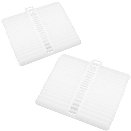 Rumyve 50pcs Vertical Blind Top Hanger,Vertical Blind Top Hanger 3.5 89 mm Slats Spare Parts Repair