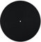 Record Player Mat, 12in Anti-Slip & Anti-Static Felt Record Pad Turntable Slipmat Wool Turntable Platter Mat Vinyl Record Player Protective Mat for Home Record Players (Black)