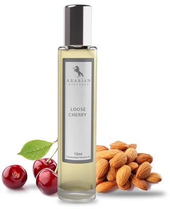 FR313 Loose Cherry Roll-on Parfümöl | Konzentriertes Parfüm Körperöl | Langanhaltendes Parfüm auf Ölbasis für Männer und Frauen | Reisegröße Alkoholfreies Parfümöl (15ml)