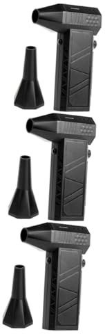 INOOMP 3St Tragbarer Gewaltventilator Elektrischer Handventilator tragbarer Mini-Lüfter außenventilator büroventilator Elektrolüfter tragbar verschleißfester Mini-Lüfter Abs