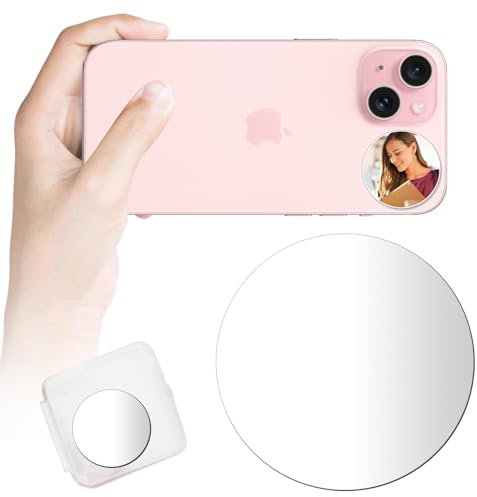 HAFOKO Selfie Foto Disparo Espejo Teléfono Vlog Selfie Espejo Compatible para iPhone 16 15 14 13 12 Pro MAX Plus Todos los Teléfonos para Vlogging Viajes Selfie Herramienta para Foto Vídeo Smartphone