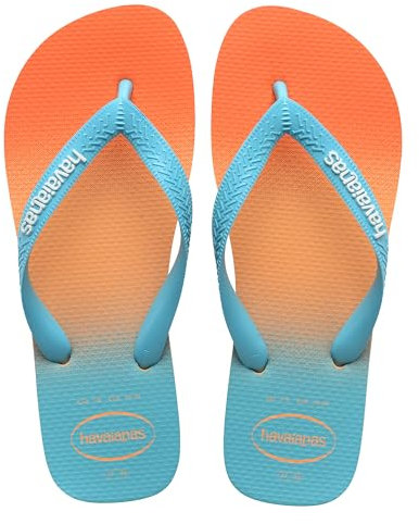 Havaianas - Top Fashion, Comfortable, Durable, and Lightweight Flip-Flops, Summery Gradient Design, Women Size: 3/4 UK