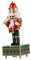 Beatifufu Décoration De Casse-Noisette Musicale De Noël Figurine De Casse-Noisette Festive