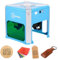 Creatorally K6 Mini Laser Engraver, Portable Engraving Machine No Installation Required, Desktop Crave Easy for Home Beginners DIY with Protective Lens, Exhaust Box