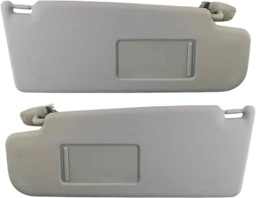 quitasol Parasol Delantero con Espejo y Cubierta para Skoda para Octavia 2007-2017(Right)