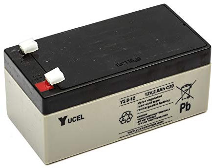 Yucel Yuasa Y2.8-12 Sealed Lead Acid Battery 12v 2.8ah Rechargeable Radio System
