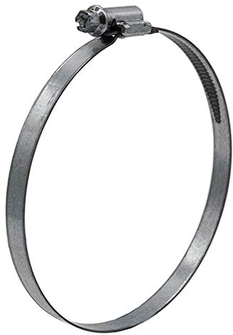 Kair Lot de 2 colliers de serrage 150 mm Argenté