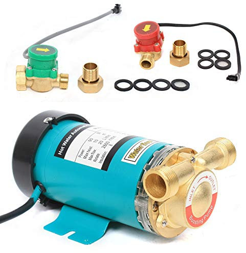 OUKANING Pompe à Eau de Pompe de Pression de 90W 220V pour la Pompe de système d'eau de Jardin 2850 TR/Min