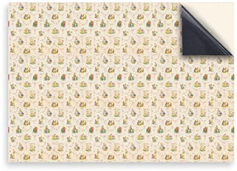 Stick & Go Repositionable Self Adhesive Dolls House Wallpaper 1:12 Scale (1 Sheet) - Regency Nursery Wallpaper - No. 109