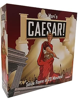 Plastic Soldier Company | Caesar!: Seize Rome in 20 Minutes! | Board Game | Ages 10+ | 2 Players | English