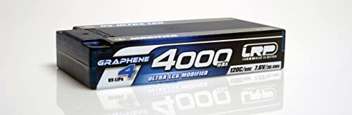 LRP Lipo Akku 7,6V HV Ultra LCG Modified Shorty Graphene-4 4000mAh Hardcase 120C/60C