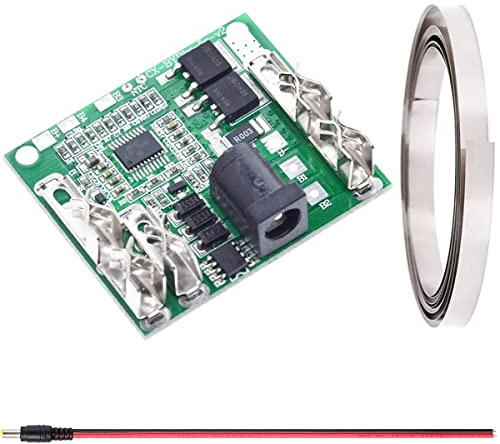 Youmile 5S 20A 18V 21V Module BMS Li-Ion Batterie au Lithium Batterie Chargeur Carte de Protection avec Bande de Nickel DC câble mâle pour Outils Électriques