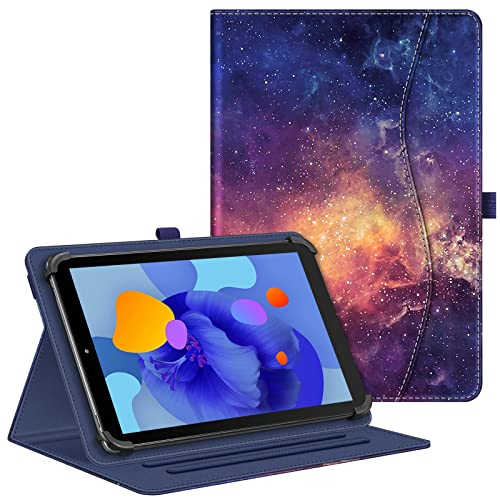 Fintie Tablet Universal Hülle für 11 Zoll DOOGEE U11/U11 Pro/Blackview Tab90 11/TABWEE W90 11/Whitedeer/HotLight/DOOGEE U10 10 Zoll, Multi-Winkel Hülle Universal für 9-11 Tablet, Galaxie