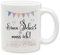 Tasse - Party Becher mit Spruch - lustige Statements als Geschenk (Henkel&Innen_Weiss, Einen Scheiß muss ich!)