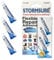 Stormsure Flexible Repair Adhesive : 3 x 5g Clear Glue - Idéal pour les bateaux pneumatiques, les kayaks, les canoës et les réparations en PVC