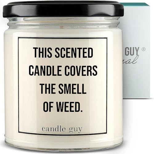 candle guy Duftkerze im Glas [Brennzeit 70h] - Duft-Kerze handgemacht mit Spruch | Freches Geschenk für Frauen, Freundin, Geburtstag | 100% Sojawachs, schöne natürliche Düfte mit ätherischem Öl