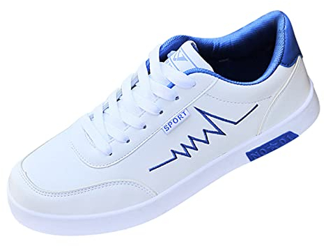 Scarpe da Arrampicata Bambino Scarpe Uomo comode 42 Scarpe Uomo Estate Stivali Uomo Pelle Alti 2023 Sneakers Nere Blu-m 11.99