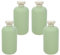 BPZXL 4 pièces 500ml Vert flacons vides en Plastique, Bouteilles de Lotion à Presser Flacon Vide Cosmétique Bouteilles pour Cosmétique Savon Gel Huile Essentielle Lotion Le shampooing