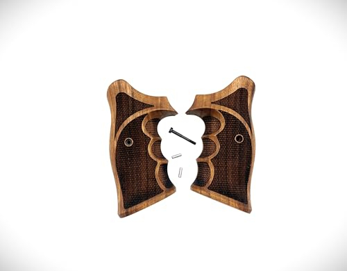 Deep Grips Brand Smith Wesson K/L/X Frame Round Butt 460V / 460XVR / 500 Spezielle Walnussgriffe