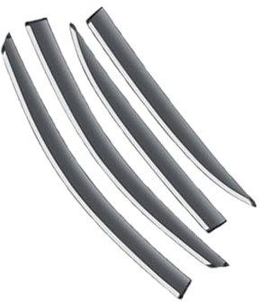 DZSMACHENGSM Car Windabweiser Für Nissan Für Qashqai J11 Für Rogue Sport 2014~2021 Sonne Fenster Tür Seite Vent Visier Regen Deflektoren Wachen Rauch Trim Auto Seitenfensterabweiser