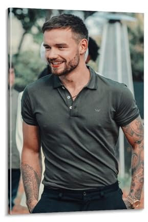 Poster, Motiv: Sänger Liam Payne, Leinwandposter, Wandkunstdrucke, moderne Dekoration, 20 x 30 cm