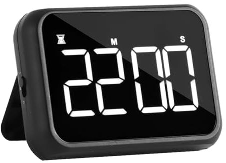 MAGICLULU Timer Cocina Pantalla Grande Reloj Despertador Mecánico Temporizador Electrónico