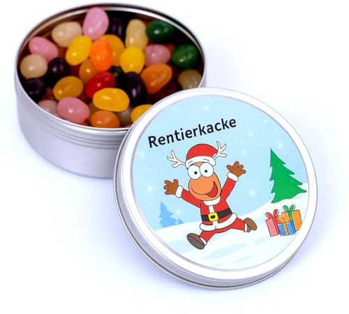 AnyCakes Rentierkacke aus der Dose Scherzartikel Lustige Geschenkidee Party Brüller Spaßgeschenk Ostern Geburtstagsgeschenk. (Jelly Beans)