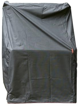 Barbecook housse barbecue, housse premium, noir | bache de protection pour barbecue au bois Pedro • Pvb • Gris • 99x68.5x152.4cm