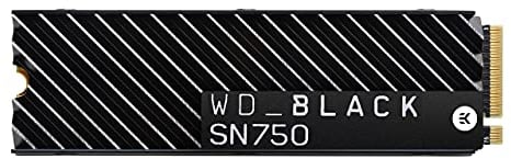 WD_BLACK SN750 2 TB NVMe SSD Interno con dissipatore di calore per Gaming ad Alte Prestazioni