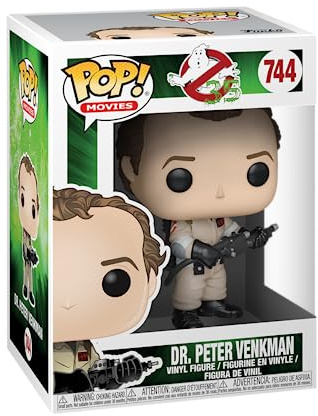 Funko Pop! Movies: Ghostbusters-Dr. Peter Venkman - Vinyl-Sammelfigur - Geschenkidee - Offizielle Handelswaren - Spielzeug Für Kinder und Erwachsene - Movies Fans - Modellfigur Für Sammler