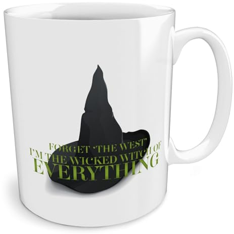 Black Raven Design - Forget 'The West' - I'm the Wicked Witch of Everything, Ceramic Mug, 11fl oz