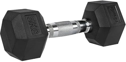 Virtufit Hexa Dumbbell Pro - 5 kg Kurzhantel - Fitness Hanteln - Pro Stück