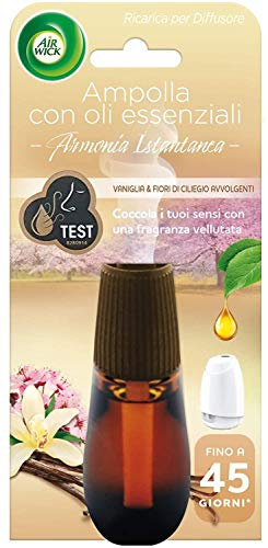 Airwick Diffusore di Fragranza con Oli Essenziali Vaniglia Refill