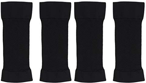 LIOOBO 2 paires Manchettes de Bras Manches de Compression Post Mastectomie Manches Femme Amincissant Anti-odème Gonflement Cache Tatouage