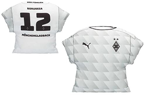Borussia Mönchengladbach Trikot Kissen Home 20/21 weiß