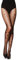 Merry Style Damen Strumpfhose mit Muster Herzen 20 DEN GI1101 (Schwarz-1101, M)
