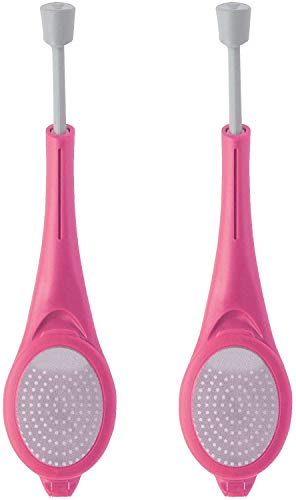 Jokari 10832 - Tea Infuser Easy Brew Pink - One Size – Single Cup - 2 Pack