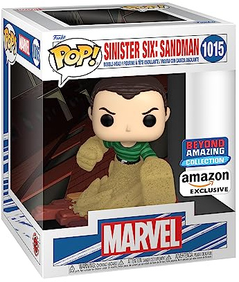 Funko Pop! Deluxe: Marvel Sinister 6 - Sandman - Marvel Comics - Amazon-Exklusiv - Vinyl-Sammelfigur - Geschenkidee - Offizielle Handelswaren - Spielzeug Für Kinder und Erwachsene