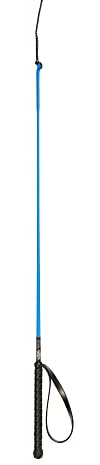Weaver Leather Riding Whip with PVC Handle Blue