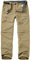 mosingle Walking Hiking Trousers Mens, Safari Zip Off Lightweight Quick Dry Convertible Travel Fishing Cargo Breathable Outdoor Pants Khaki