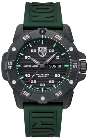 Luminox Herren Analog Schweizer Automatikwerk Uhr mit Kautschuk Armband XS.3877