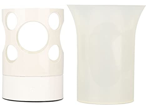 Jarrón de Luz Nocturna, Mano de Obra Fina, Lámpara de Jarrón con Enchufe USB de Doble Uso para Dormitorio