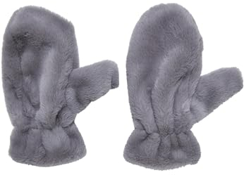 Urban Classics Unisex Handschuhe Teddy Mitten heathergrey L/XL