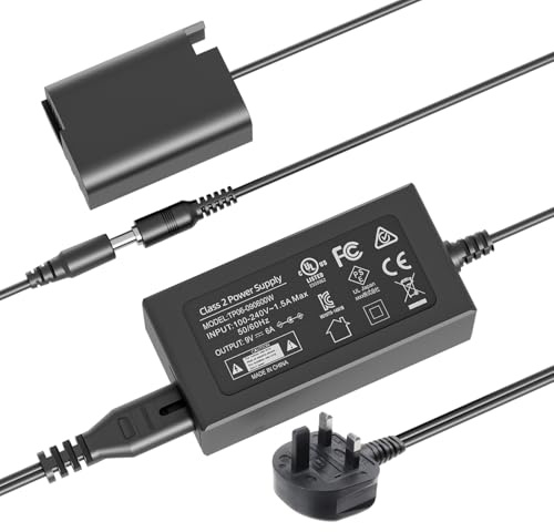 F1TP DMW-BLK22 Dummy Battery DMW-DCC17 DC Coupler AC Power Supply Kit Compatible with Panasonic Lumix DC-S5,S5 II, S5 IIX,S5K S5GK DC-GH6, S5M2, S5M2X, GH5M2
