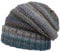 LIERYS Bernardo Oversize Strickmütze Damen/Herren (26 cm lang) - Made in Germany - Wintermütze aus Schurwolle - Long Beanie in One Size 55-63 cm - Mütze mit Umschlag - Winter Taupe One Size