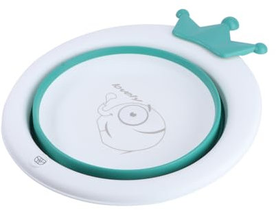 Toyvian 1pieza Bañera Plegable Para Bebés Lavabo Infantil Multifuncional Verde Diseño Compacto y Práctico Para Uso Baño y Aseo Materiales Duraderos y Fáciles De Limpiar